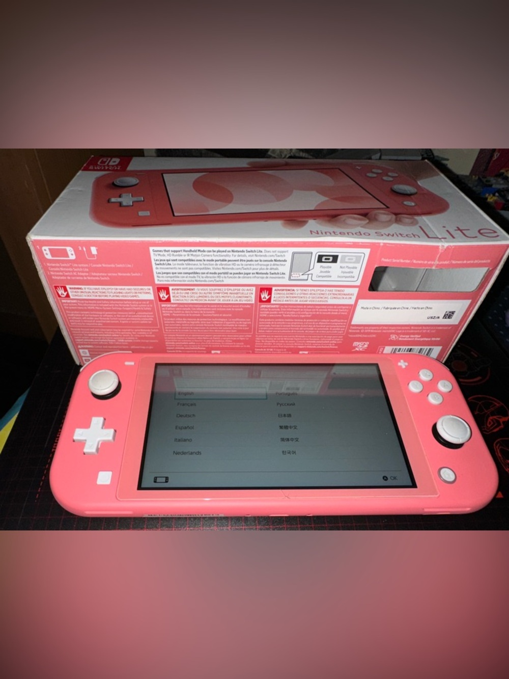 Used Nintendo Switch Lite (Coral)